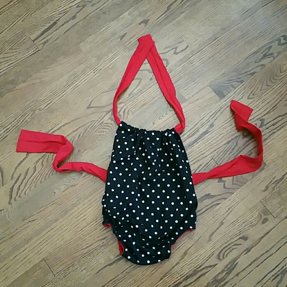 The Twisted Knot Romper Size 9-12m